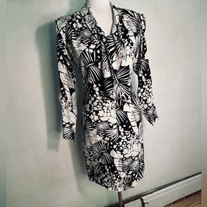 YSL vintage silk dress 1985 runway